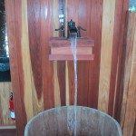 Custom tub faucet