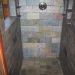 custom slate shower