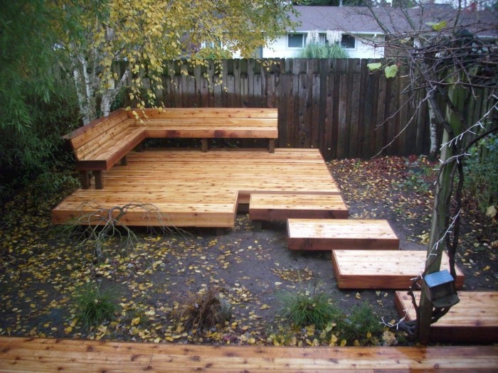 Japanese style cedar deck | Deck Masters, llc - Portland, OR