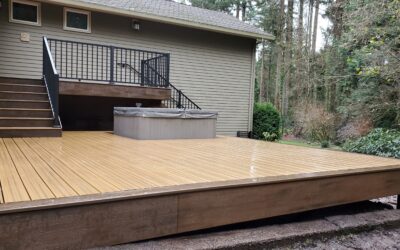 Trex Havana Gold deck with Spiced rum border