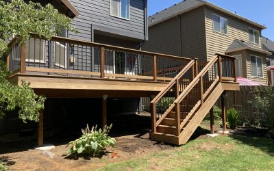 Ipe deck and railing