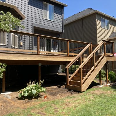 Ipe deck and railing