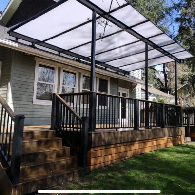 Acrylite cover with reverse pitch