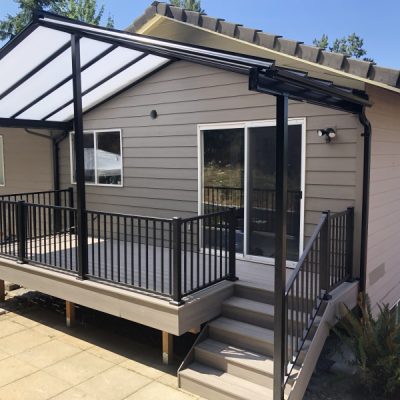 Trex deck in Rocky Harbor