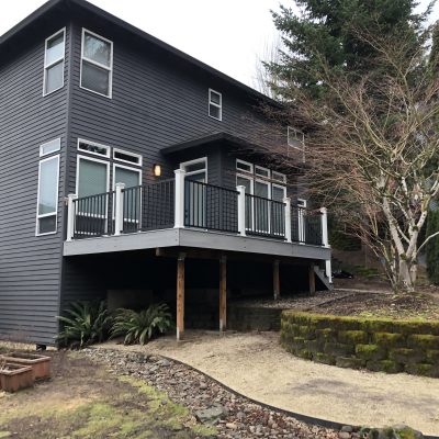 Rainier color Trex deck