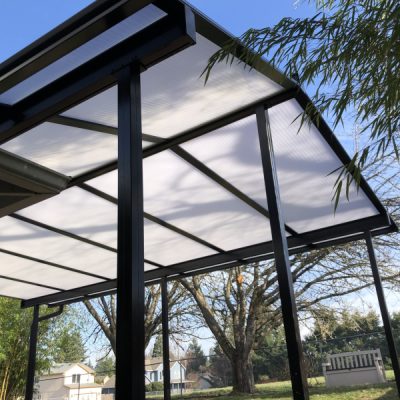 Acrylite cover with black frame