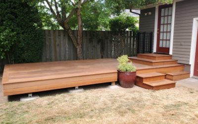 Yellow Balau Mahogany deck