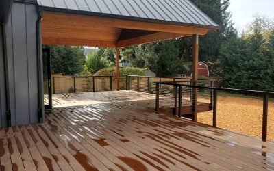 DassoXTR Bamboo Deck with Cable Railing