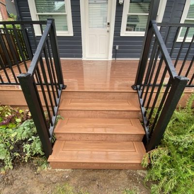 Picture framed stairs