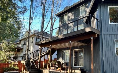 Trex Toasted Sand Double Deck with DrySpace