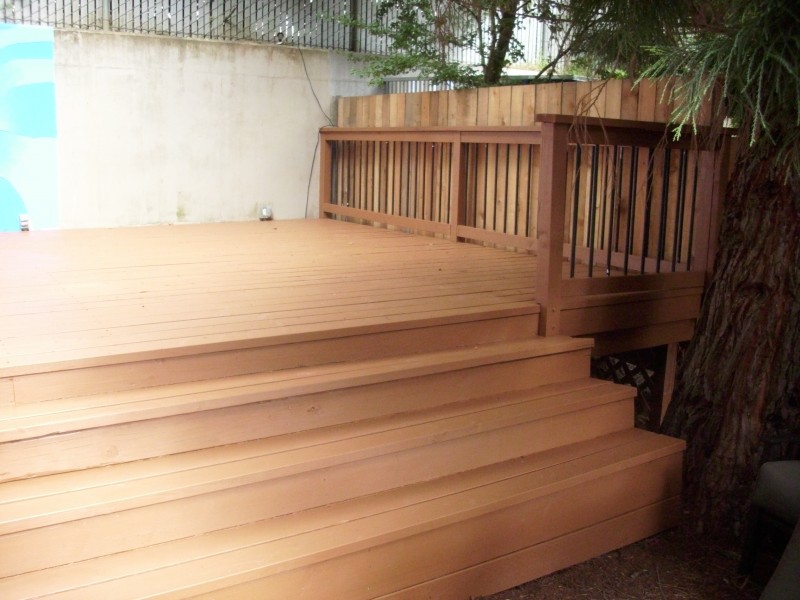 Deck after