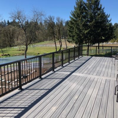 Trex Island Mist deck