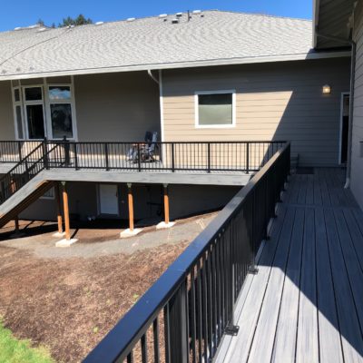Trex Island Mist deck