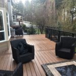 Tiki Torch Trex deck