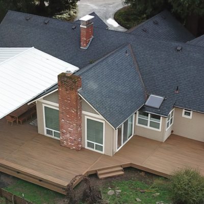 Trex Havana Gold deck and Acrylite cover