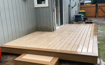 Trex deck in Carmel and Jasper